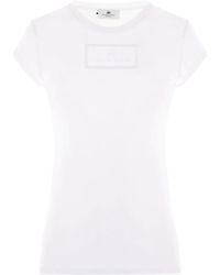 Elisabetta Franchi - Logo-Print T-Shirt - Lyst