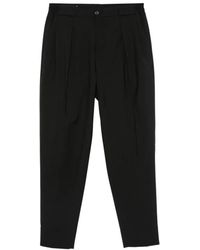 Briglia 1949 - Pleated Elasticated-Waistband Trousers - Lyst