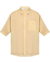 Lemaire - Double Pocket Ss Shirt Clothing - Lyst