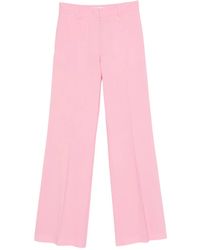MSGM - Virgin Wool-Blend Pants - Lyst