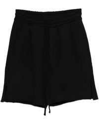 Thom Krom - Pantalones Cortos Deshilachados Con Cordones - Lyst