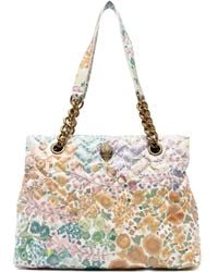 Kurt Geiger - Borsa A Spalla A Fiori - Lyst