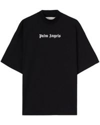Palm Angels - Logo Loose T-shirt Black - Lyst