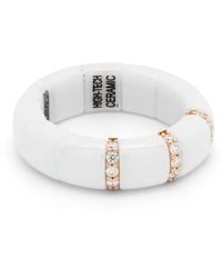 ’ROBERTO DEMEGLIO - 18Kt Rotgoldring Mit Diamanten - Lyst