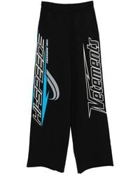 Vetements - Graphic-Printed Trousers - Lyst