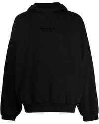 Fear Of God - Logo-print Cotton-blend Hoodie - Lyst