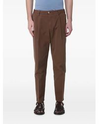 Briglia 1949 - Pleated Chino Trousers - Lyst