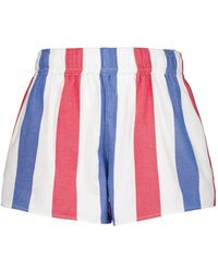 Marrakshi Life - Short En Coton À Rayures - Lyst