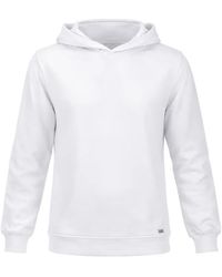Daniele Alessandrini - Logo-Plaque Cotton Hoodie - Lyst