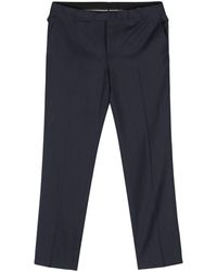 Corneliani - Mini Check Tailored Trousers - Lyst
