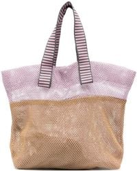 Epice - Colour-Block Mesh Tote Bag - Lyst