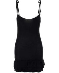 GIMAGUAS - Bianca Ruffled Mini Dress - Lyst