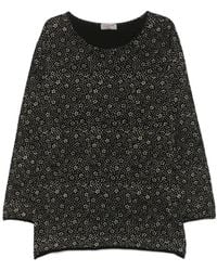Yohji Yamamoto - T-Shirt Met Bloemenprint - Lyst