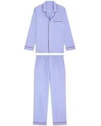 Fursac - Piped Cotton Pyjamas - Lyst