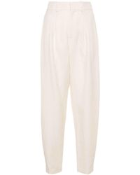 Ralph Lauren Collection - High-waisted Tapered Trousers - Lyst