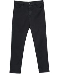 Canali - Hose Mit Logo-Patch - Lyst