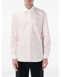 Salvatore Piccolo - Chemise Rayée Alberto À Poche Poitrine Rayée - Lyst