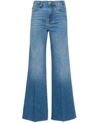 7 For All Mankind - Jeans Modern Dojo svasati a vita alta - Lyst