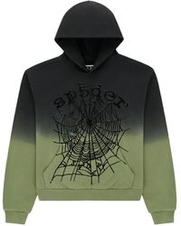 Sp5der - Web Hoodie Met Ombré-Effect - Lyst