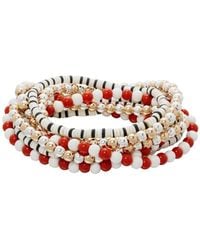 Roxanne Assoulin - A Walk On The Beach Bracelets (Set Of Nine) - Lyst