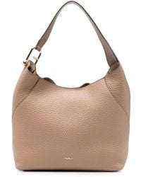 Furla - Pebbled Leather Tote Bag - Lyst