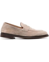 Brunello Cucinelli - Calf-suede Loafers - Lyst