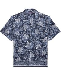 Ralph Lauren - Paisley-Print Short-Sleeve Shirt - Lyst