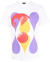 Comme des Garçons - Graphic-print Short-sleeved T-shirt - Lyst