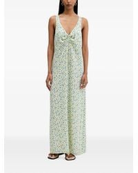 Rip Curl - Surf Side Floral-Print Maxi Dress - Lyst