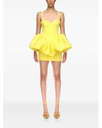 David Koma - Puff Skirt-Detail Mini Dress - Lyst