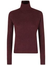 Roberto Collina - Pull En Cachemire À Col Roulé - Lyst