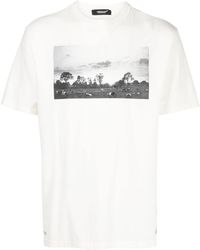 Undercover - T-shirt en coton à imprimé photographique - Lyst