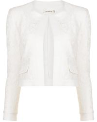 Lethicia Bronstein - Ariana Cropped-Jacke - Lyst