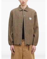 DARKPARK - Collared Check Jacket - Lyst