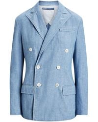 Polo Ralph Lauren - Double-Breasted Blazer - Lyst