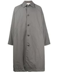 Casey Casey - Yak Single-breasted Cotton Coat - Lyst