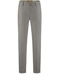 Jacob Cohen - Pleated Straight-Leg Trousers - Lyst