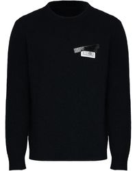 MM6 by Maison Martin Margiela - Wool-Blend Sweater - Lyst