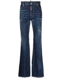 DSquared² - Mid-Rise Flared Jeans - Lyst