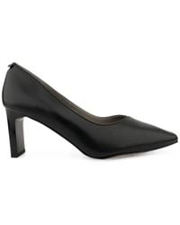 Linda Baumann - Pointed-Toe Block-Heel Pumps - Lyst