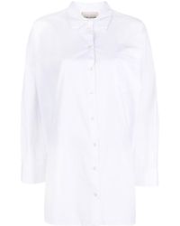 Semicouture - Pocket Cotton Shirt - Lyst