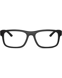 Prada Linea Rossa - Rectangle-Frame Glasses - Lyst