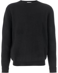 Oliver Lattughi - Round-Neck Ribbed Sweater - Lyst