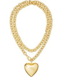 Roxanne Assoulin - The Puffy Heart Necklace - Lyst
