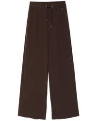 Herno - Pantalon Ample À Lien De Resserrage - Lyst