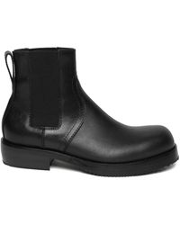 Dries Van Noten - Leather Chelsea Boots - Lyst