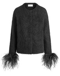 16Arlington - Alena Vest Met Veren Afwerking - Lyst