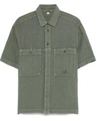 C.P. Company - Hemd aus Leinen - Lyst