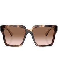 Prada - Gafas de sol con montura oversize - Lyst