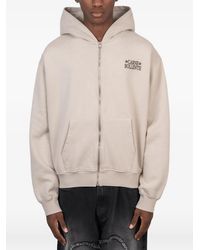 Carne Bollente - Dot Connector Graphic-Print Zip-Up Hoodie - Lyst
